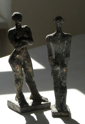 zwei Bronzen